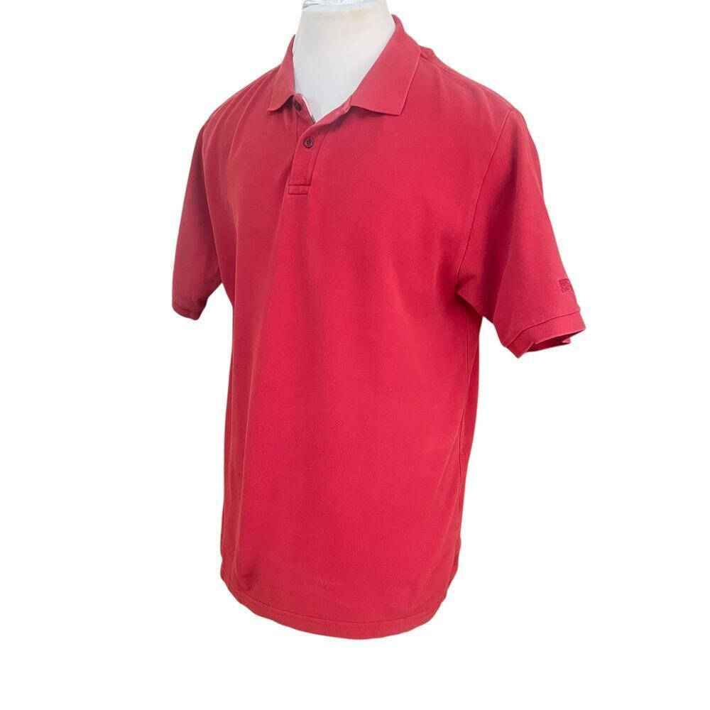 BURBERRY London Polo Golf Shirt in Red - Men's Size Large